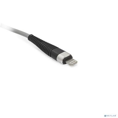 Кабель CBR CB 501 Silver, USB to Lightning, 2,1 А, 1 м, цветная коробка