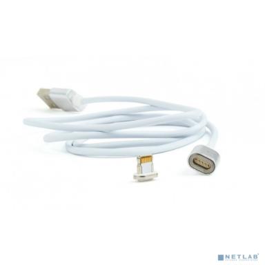 Cablexpert Кабель магнитный USB 2.0 CC-USB2-AMLMM-1M, AM/ iPhone lightning, магнитный кабель, 1м, алюминиевые разъемы, коробка