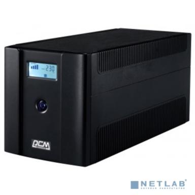 PowerCom Raptor RPT-2000AP LCD ИБП {Line-Interactive, 2000VA/1200W, Tower, 4xEURO, LCD, USB}{1107537}
