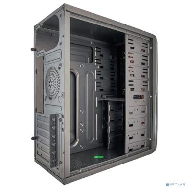 Exegate EX278402RUS Корпус Miditower Exegate XP-329S Black, ATX, <без БП>, 2*USB, Audio