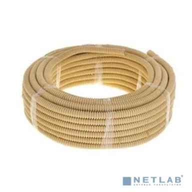 EKF tg-z-25w Труба гофр. ПВХ Plast с зондом под светлое дерево d 25мм EKF PROxima бухта 25 м