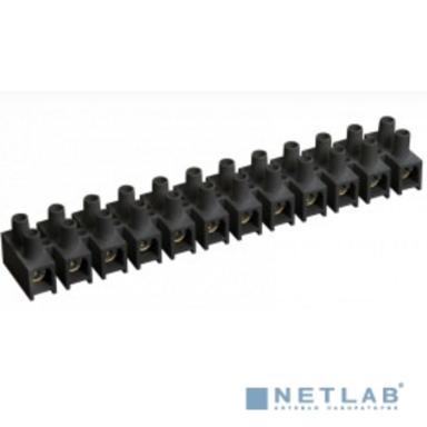 Iek UZV5-015-06-2 Зажим винтовой ЗВИ-15 н/г 4,0-10мм2 (2 шт/блистер) ИЭК черные