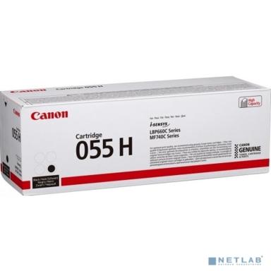 Canon Cartridge 055 HBK 3020C002 ( 3020C004  )  Тонер-картридж для Canon MF746Cx/MF744Cdw (7600 стр.)  чёрный