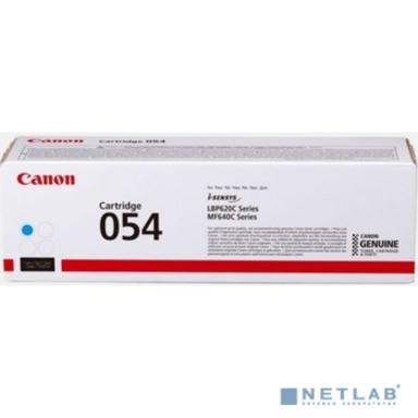 Canon Cartridge 054 HC 3027C002  Тонер-картридж для Canon i-sensys MF645Cx/MF643Cdw/MF641Cw, LBP621/623 (2300 стр.) голубой 
