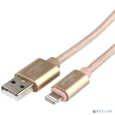 Cablexpert Кабель для Apple CC-U-APUSB01Gd-3M AM/Lightning, серия Ultra, длина 3м, золотой, блистер		