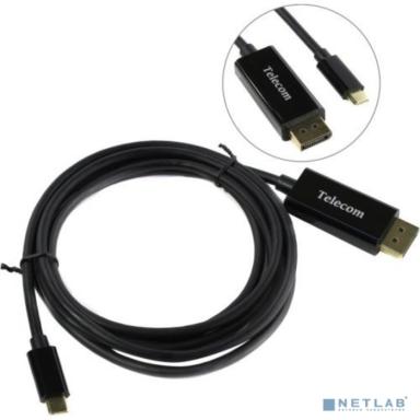 Telecom Кабель USB3.1 Type-Cm --> DP(m) 4K@30Hz, 1.8m <TCC010-1.8M>[6937510892174]