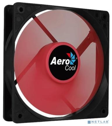 Fan Aerocool Force 12 / 120mm/ 3pin+4pin/ Red blade