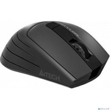 A-4Tech Мышь FStyler FG30  GREY серый оптическая (2000dpi) беспроводная USB [1147559]