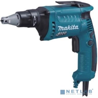 Makita FS4000JX2 Шуруповерт [FS4000JX2] { 570Вт,0-4000об\м,6-ти гр1\4",1.3кг,шуруп-6мм,д\г\карт-5мм,насад д\зав шуруп в лент,MakPac }