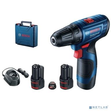 Bosch GSR 120-LI Ак.др-шур [06019G8020] { 12 В, 1500 об/мин, 2x2,0 Ач, кейс, 0.8 кг }