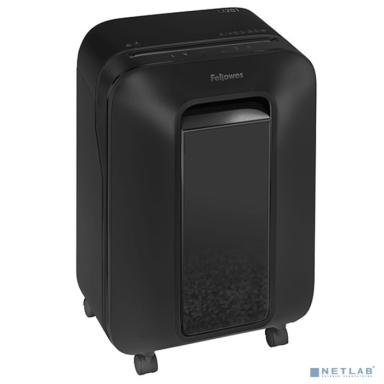 Fellowes Шредер PowerShred LX201 FS-5050001, черный {P-5, 2х12мм, 12лст., 22лтр. Уничтожает: скрепки, скобы, пластиковые карты}