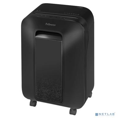 Fellowes Шредер PowerShred LX201 FS-5050001, черный {P-5, 2х12мм, 12лст., 22лтр. Уничтожает: скрепки, скобы, пластиковые карты}