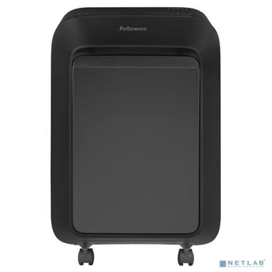 Fellowes Шредер PowerShred LX211 FS-50502, черный {P-5, 2х12мм, 15лст., 23лтр. Уничтожает: скрепки, скобы, пластиковые карты}