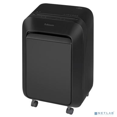 Fellowes Шредер PowerShred LX211 FS-50502, черный {P-5, 2х12мм, 15лст., 23лтр. Уничтожает: скрепки, скобы, пластиковые карты}