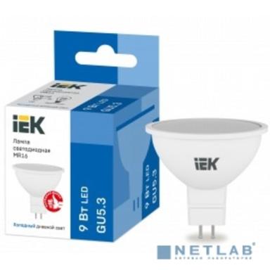 Iek LLE-MR16-9-230-65-GU5 Лампа LED MR16 софит 9Вт 230В 6500К GU5.3 