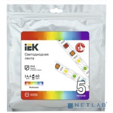 IEK LSR2-3-060-65-3-05 Лента LED 5м LSR-5050RGB60-14,4-IP65-12В цветная