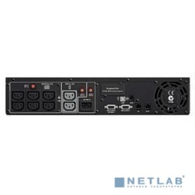 CyberPower PLT1000ELCDRT2U ИБП {Line-Interactive, Rack, 1000VA/900W USB/RS-232/EPO/SNMPslot (8 IEC С13)}