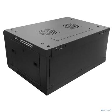 5bites Шкаф телекоммуникационный настенный TC6401-06B 6U / 600*450 / WALL / BLACK