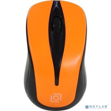 Oklick 675MW черный/оранжевый оптическая (800dpi) беспроводная USB (2but) [1025920]