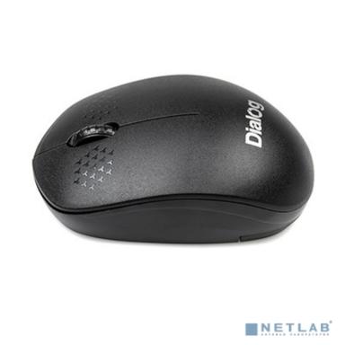 Мышь MROC-13U Dialog Comfort RF 2.4G Optical - 3 кнопки + ролик прокрутки, USB, черная