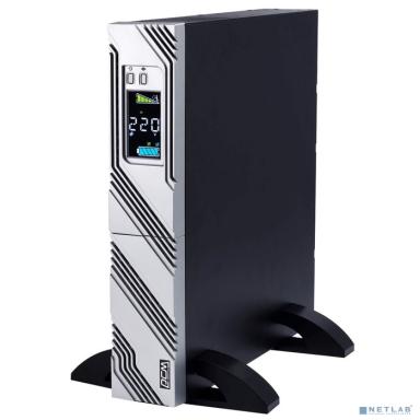 PowerCom SMART RT SRT-2000A LCD ИБП {Line-Interactive, 2000VA / 1800W, Rack/Tower, IEC, Serial+USB, SmartSlot, подкл. доп. батарей} (1157682)