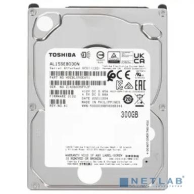 300Gb Toshiba (AL15SEB030N) {SAS 12Gb/s, 10 500 rpm, 128Mb buffer, 2.5"}