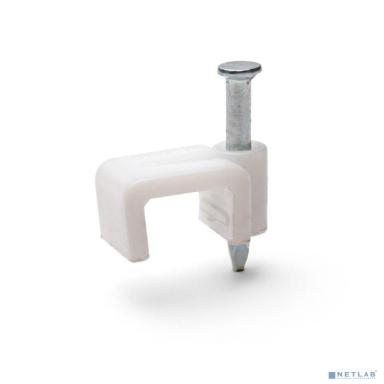 Fortisflex 49448 Скоба пласт. с гв.плоск. СПП 4 (50шт.)  