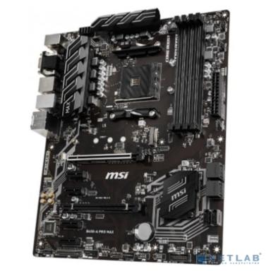 MSI B450-A PRO MAX RTL {Socket AM4, AMD B450, 4DDR4, 2 слота 16x PCI-E, Dsub+DVI+HDMI}