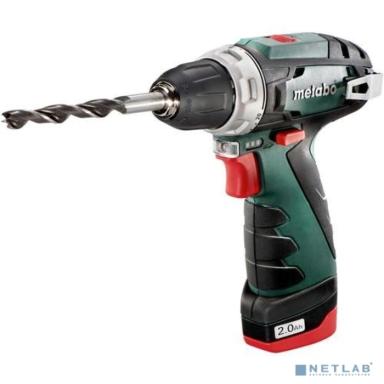 Metabo PowerMaxx BS Безударная дрель-шуруповерт [600984000] { 10.8В 2х2.0,LC40,патр,коробк }