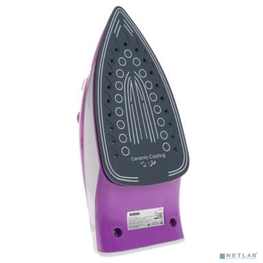 BBK ISE-1802 Утюг, белый/фиолетовый