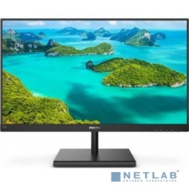LCD PHILIPS 27" 275E1S черный {IPS 2560x1440 75Hz 4ms 178/178 1000:1 250cd 8bit D-Sub HDMI1.4 DisplayPort1.2 FreeSync AudioOut VESA}