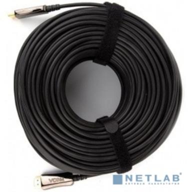 VCOM D3742A-80M Активный оптический кабель HDMI 19M/M,ver. 2.0, 4K@60 Hz 80m VCOM <D3742A-80M>