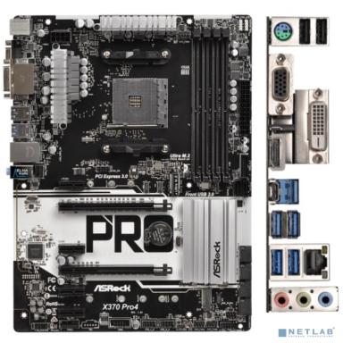 Asrock X370 PRO4 {AM4, AMD X370, ATX} BOX