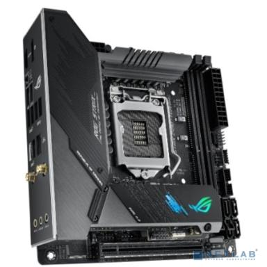 Asus ROG STRIX Z490-I GAMING {Soc-1200 Intel Z490 2xDDR4 mini-ITX AC`97 8ch(7.1) 2.5Gg RAID+HDMI+DP}