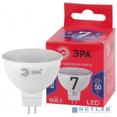 Эра Б0045351 Лампочка светодиодная RED LINE LED MR16-7W-865-GU5.3 R GU5.3 7 Вт софит холодный дневной свет 