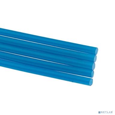 REXANT (09-1017) Клеевые стержни d=7,4 мм, L=100 мм, синие (упак. 6 шт.) 