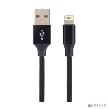 PERFEO Кабель для iPhone, USB - 8 PIN (Lightning), черный, длина 2 м., бокс (I4317)