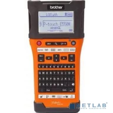 Brother PTE-550WVP Принтер для печати наклеек, ленты TZE до 24мм,до 30мм/сек,180х360т/д,WiFi,кейс+БП,ленты HSe (PTE550WVPR1)