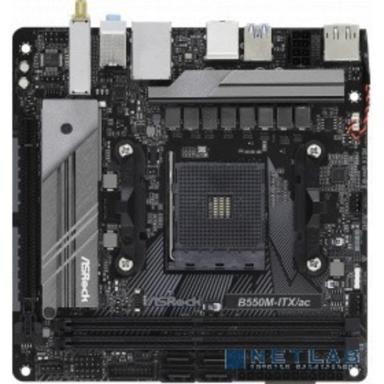 Asrock B550M-ITX/AC {AM4 B550/2DDR4/4SATA3/MINI-ITX}