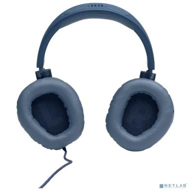 Наушники с микрофоном JBL Quantum 100 синий 1.2м мониторные оголовье (JBLQUANTUM100BLU)