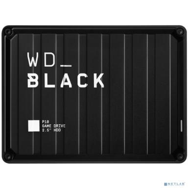 WD Portable HDD 5TB_BLACK P10 Game Drive WDBA3A0050BBK-WESN для игровых косолей и ПК 5TB 2,5" USB 3.2 Gen 1