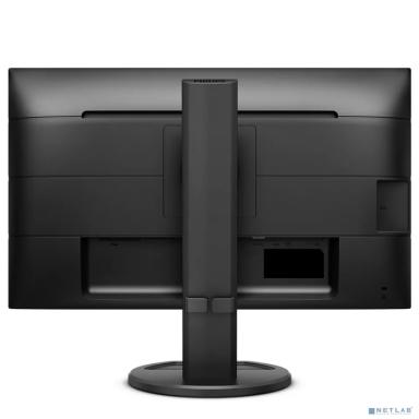 LCD PHILIPS 23.8" 243B9 черный с поворотом экрана {IPS 1920x1080 75Hz 4ms 178/178 250cd 8bit(6bit+FRC) D-Sub HDMI1.4 DisplayPort1.2 2xUSB2.0 2xUSB3.2 USB-TypeC3.2 2x2W VESA }