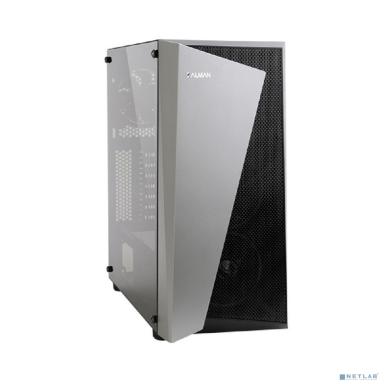 ZALMAN S4 Plus, без БП, боковое окно (акрил), черный,  ATX