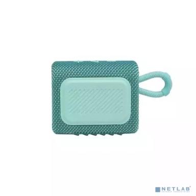 Колонка порт. JBL GO 3 бирюзовый 3W 1.0 BT (JBLGO3TEAL)