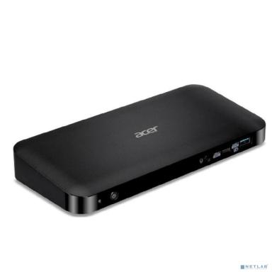 Док-станция Acer USB TYPE-C IIII DOCK ADK930, (135W, RJ-45, 2xUSB 3.0, HDMI, Type-C, 2xDisplayPort, 1xStereo/Mic 