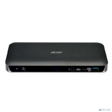 Док-станция Acer USB TYPE-C IIII DOCK ADK930, (135W, RJ-45, 2xUSB 3.0, HDMI, Type-C, 2xDisplayPort, 1xStereo/Mic 