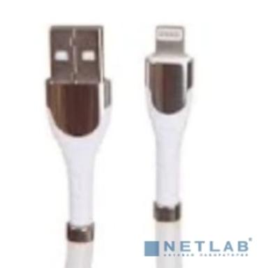 LDNIO LD_B4483 LS511/ USB кабель Lightning/ 1m/ 2.4A/ медь: 86 жил/ Магнитная оплетка/ White