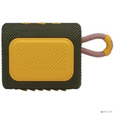 Колонка порт. JBL GO 3 зеленый 4W 1.0 BT (JBLGO3GRN)
