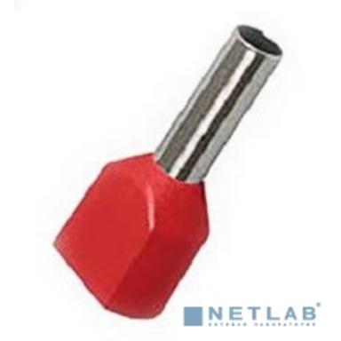 Iek UTE10-4-D75-100 Наконечник-гильза НГИ2 0,75-8 (темно-красный, 20шт) ИЭК