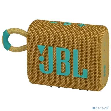 Динамик JBL Портативная акустическая система JBL GO 3 желтая